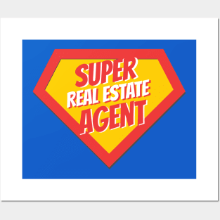 Real Estate Agent Gifts | Super Real Estate Agent Posters and Art